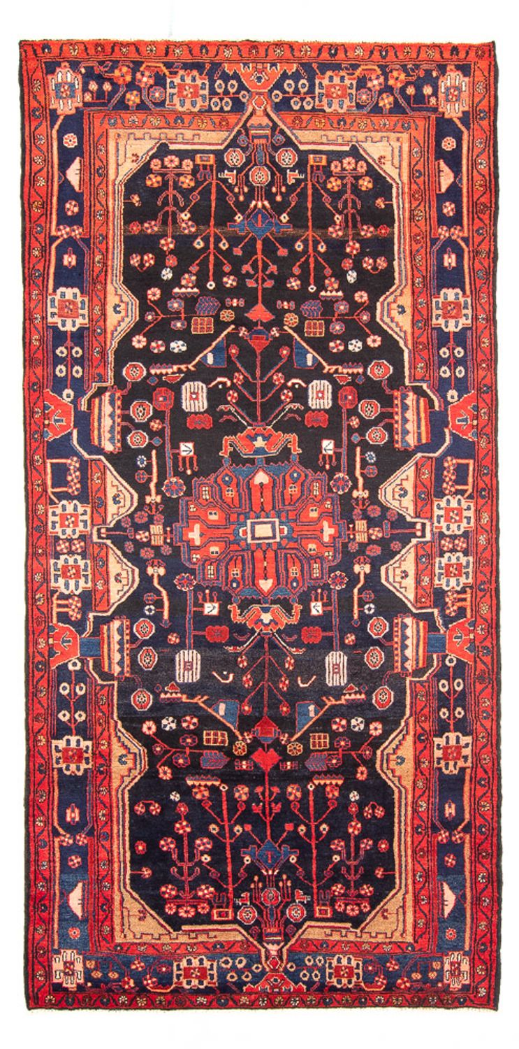 Perzisch Tapijt - Nomadisch - 295 x 154 cm - donkerblauw