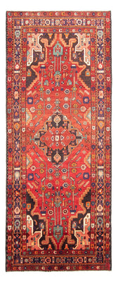 Loper Perzisch Tapijt - Nomadisch - 350 x 150 cm - rood