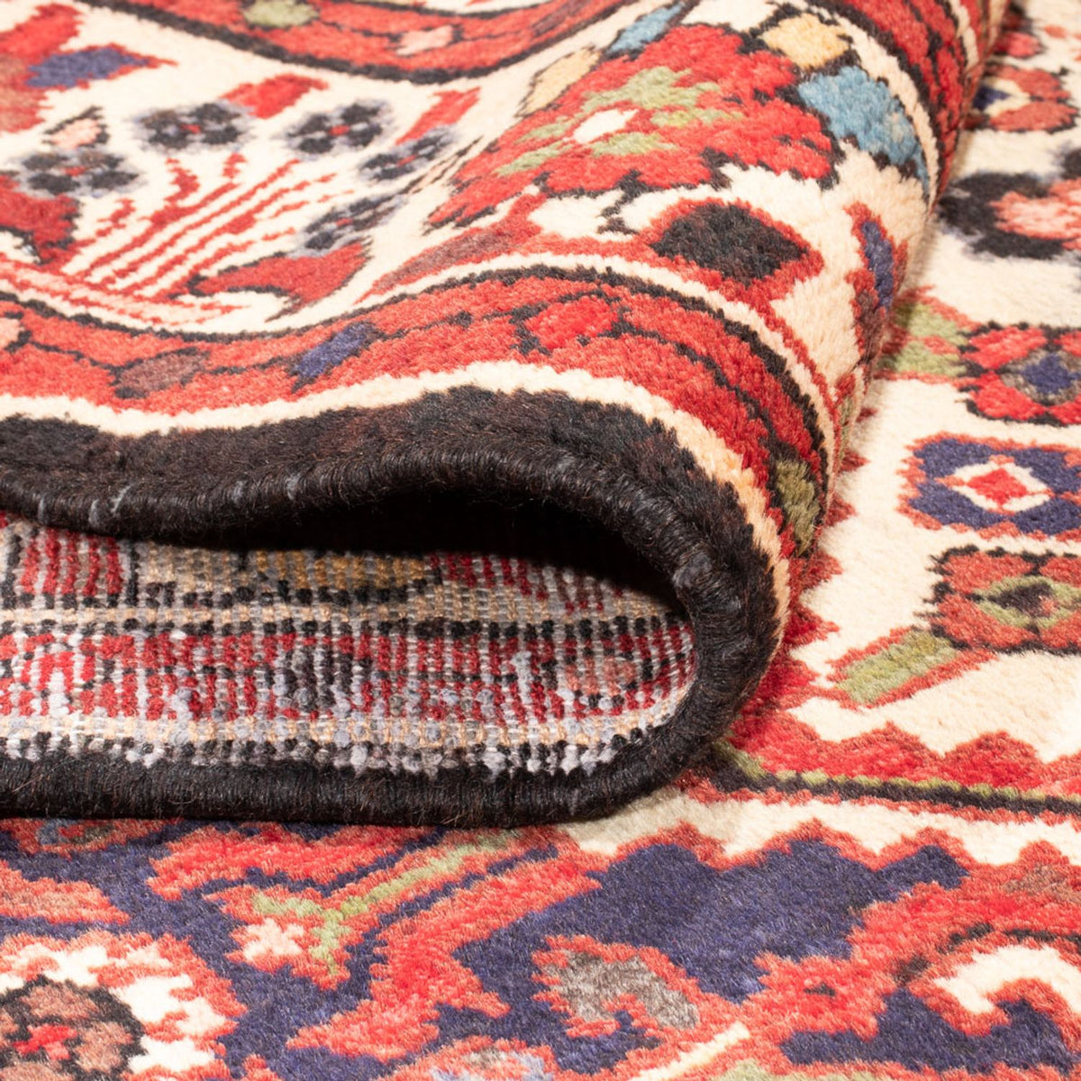 Perzisch Tapijt - Nomadisch - 330 x 153 cm - donkerblauw