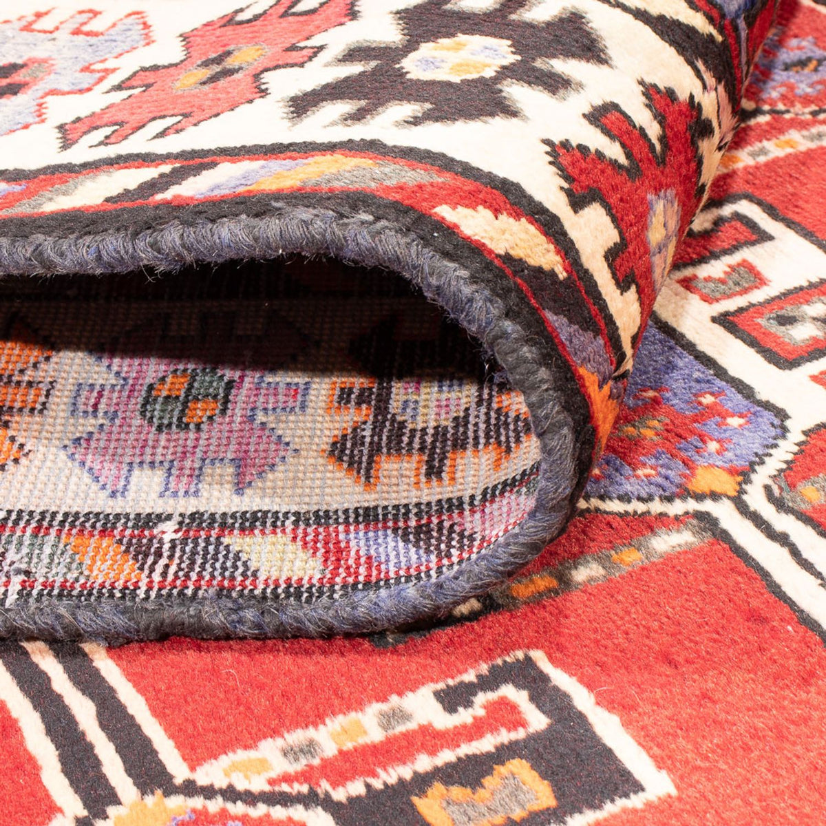 Loper Perzisch Tapijt - Nomadisch - 277 x 145 cm - rood