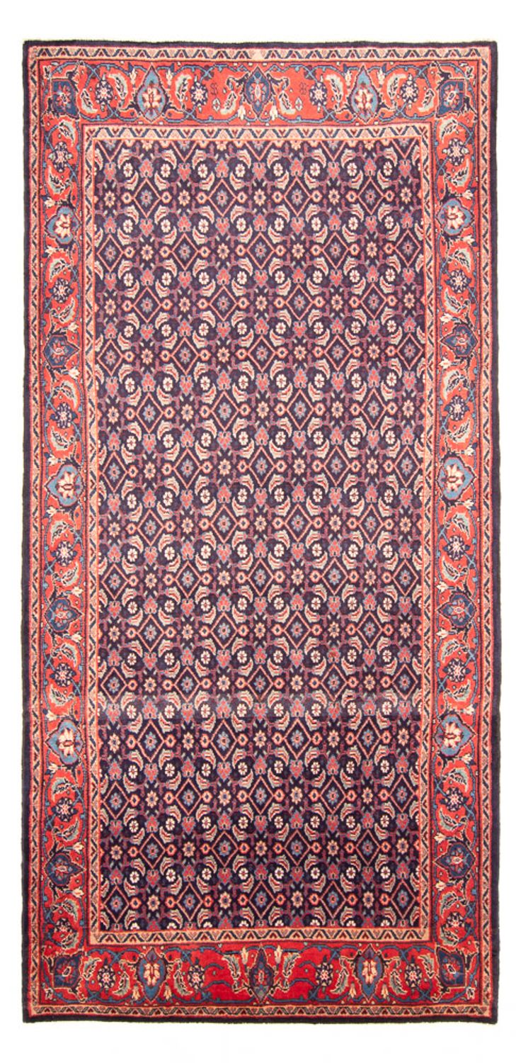 Perzisch tapijt - Mir - 306 x 160 cm - donkerblauw