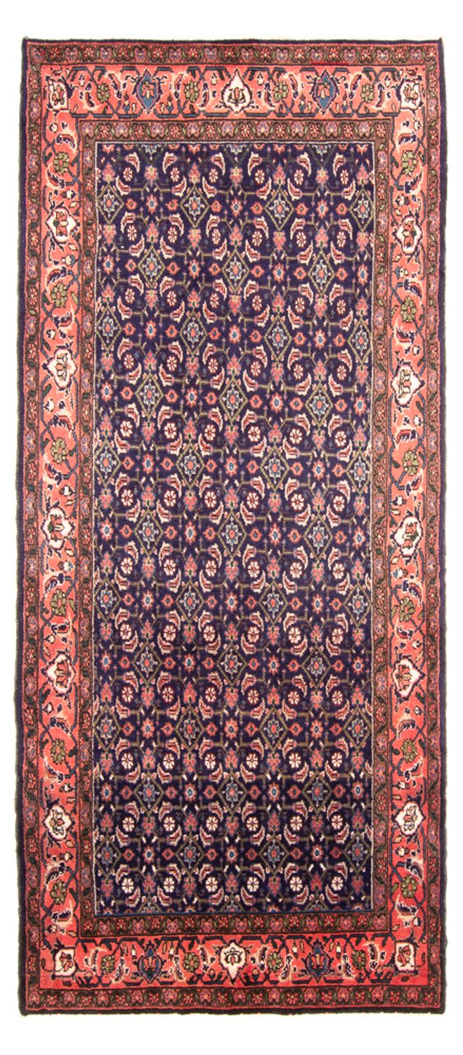 Loper Perzisch Tapijt - Nomadisch - 300 x 140 cm - donkerblauw