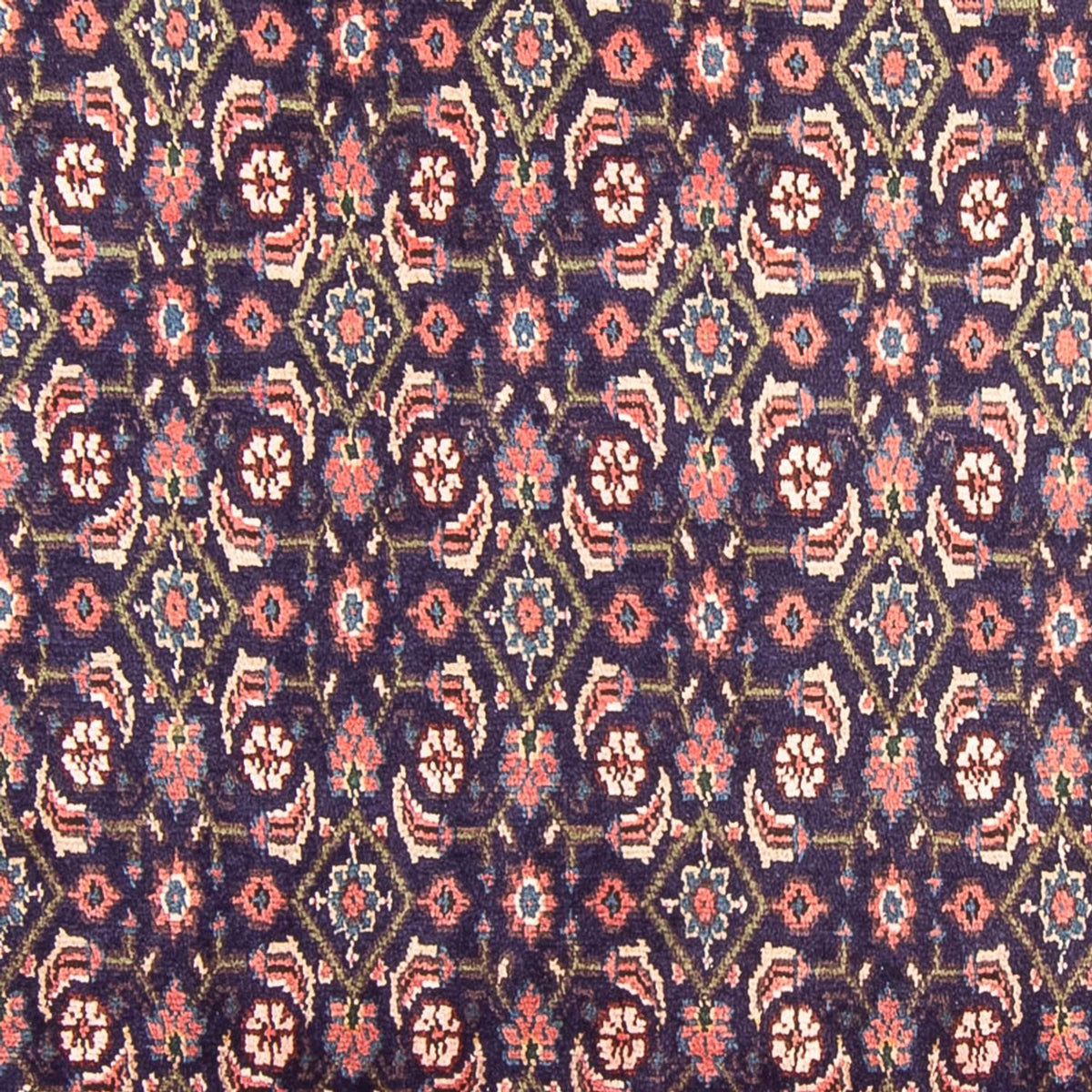 Loper Perzisch Tapijt - Nomadisch - 300 x 140 cm - donkerblauw