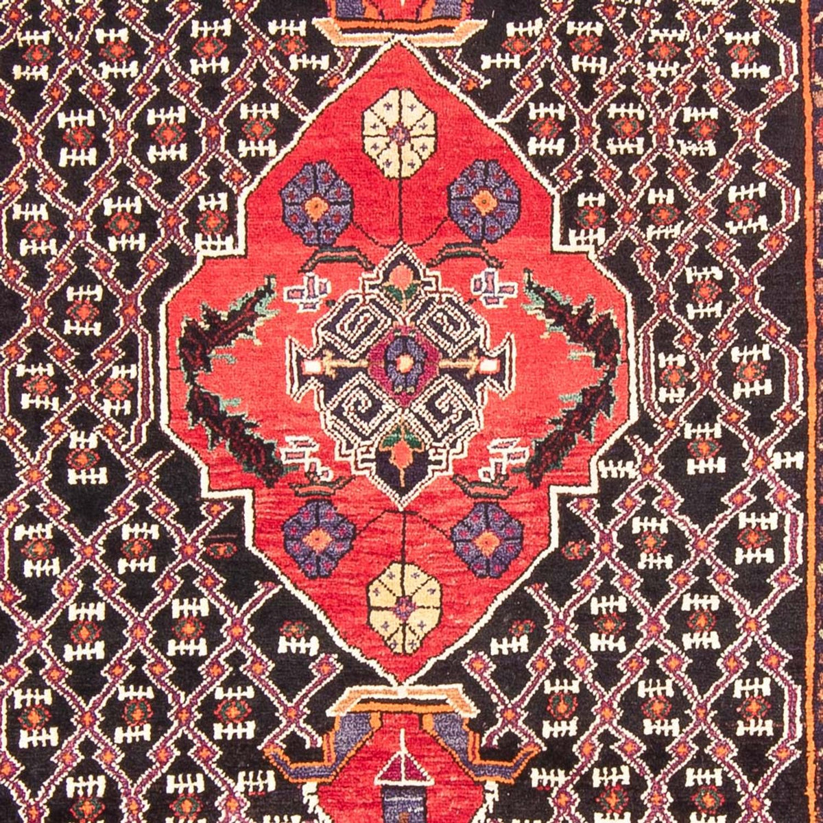 Perzisch Tapijt - Nomadisch - 313 x 152 cm - donkerblauw