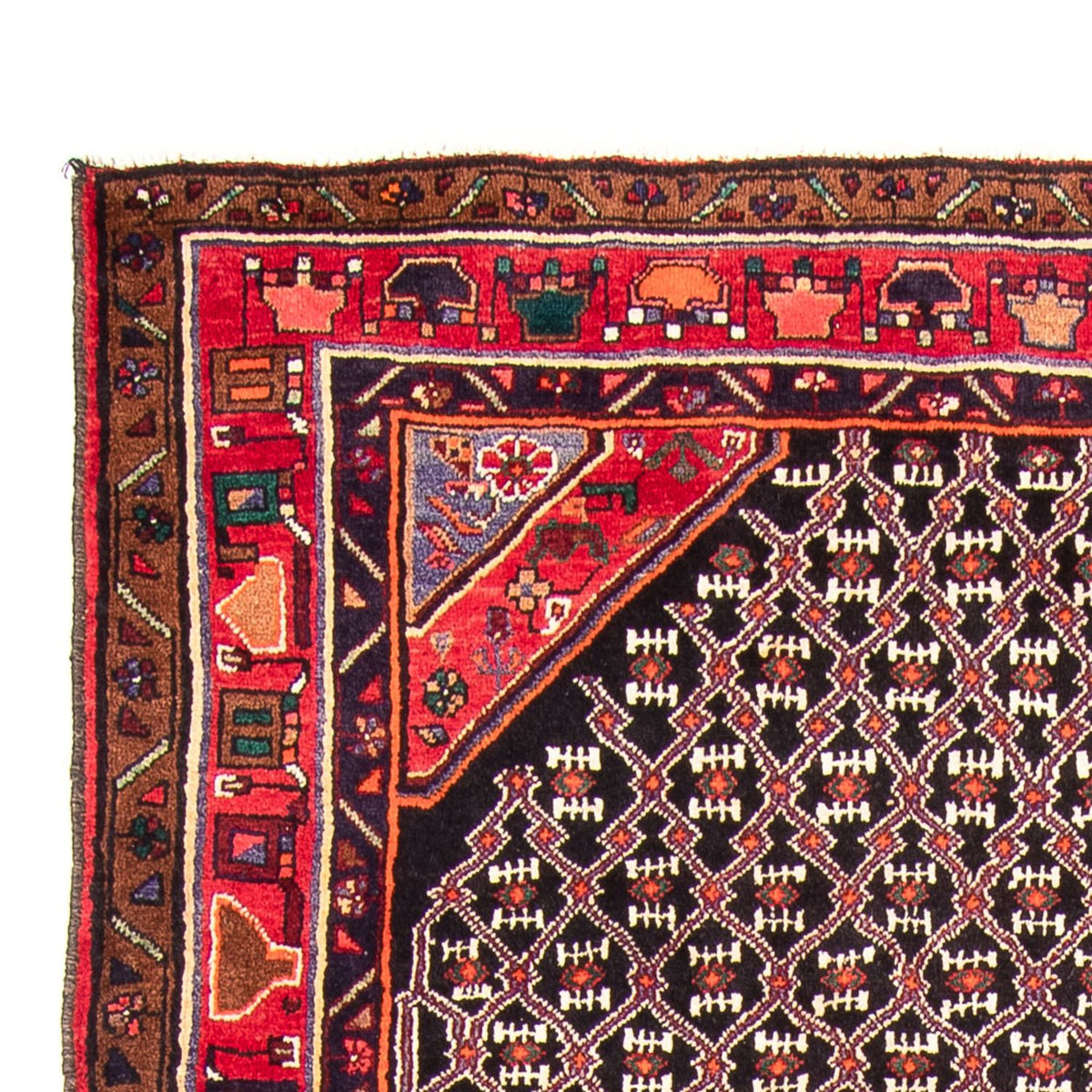 Perzisch Tapijt - Nomadisch - 313 x 152 cm - donkerblauw