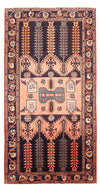 Sarouk Tapijt 156x283cm - Perzisch tapijt - Rechthoekig / Meerkleurig / 156 x 283 cm Rechthoekig