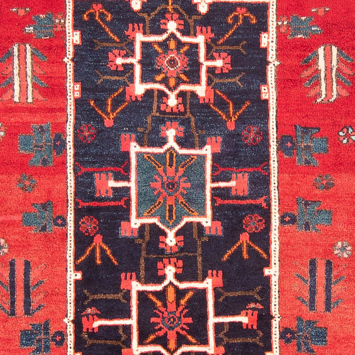 Perzisch Tapijt - Nomadisch - 310 x 155 cm - rood