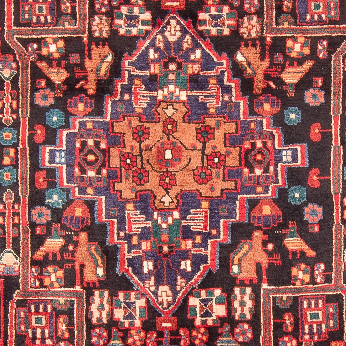 Perzisch Tapijt - Nomadisch - 285 x 164 cm - donkerblauw