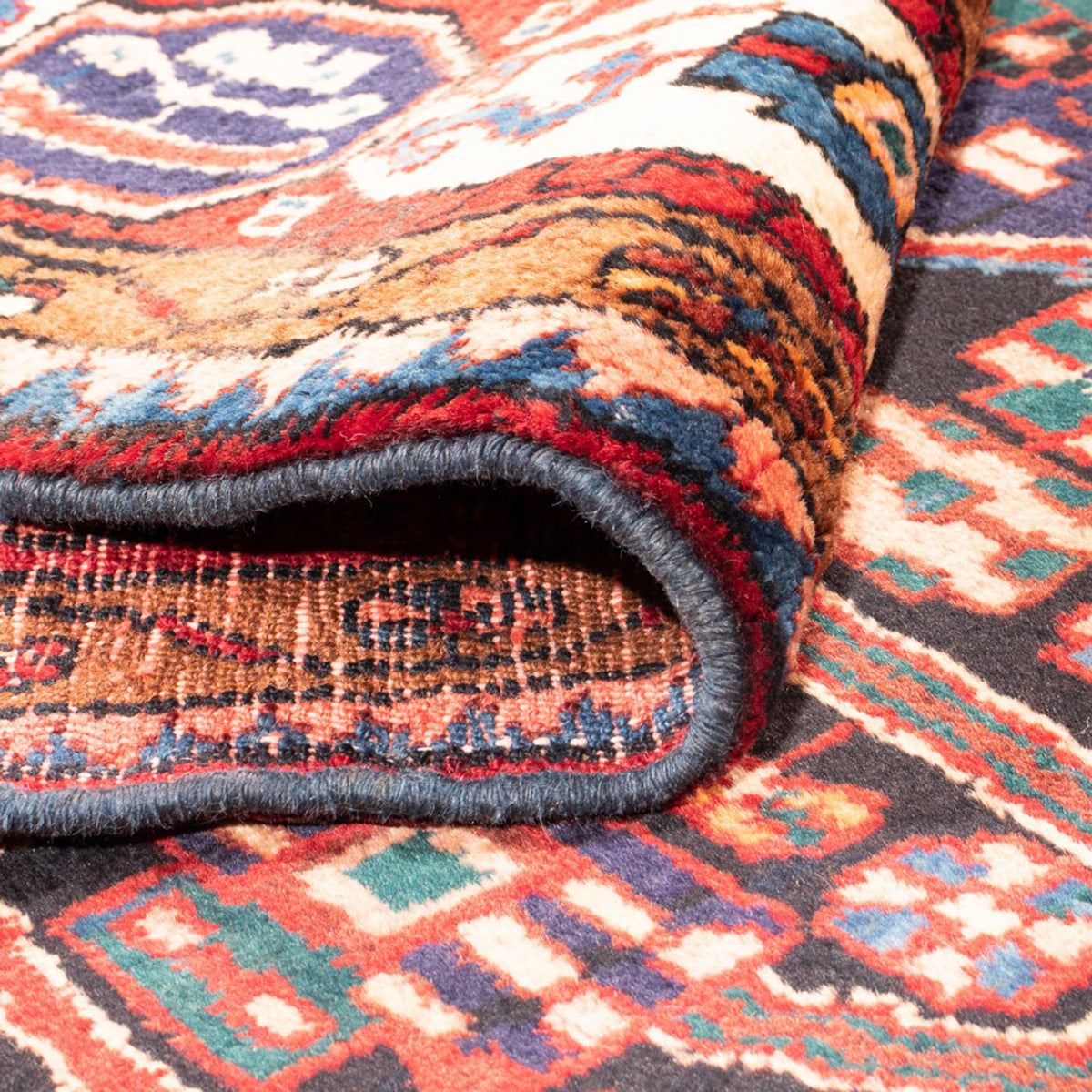 Perzisch Tapijt - Nomadisch - 285 x 164 cm - donkerblauw