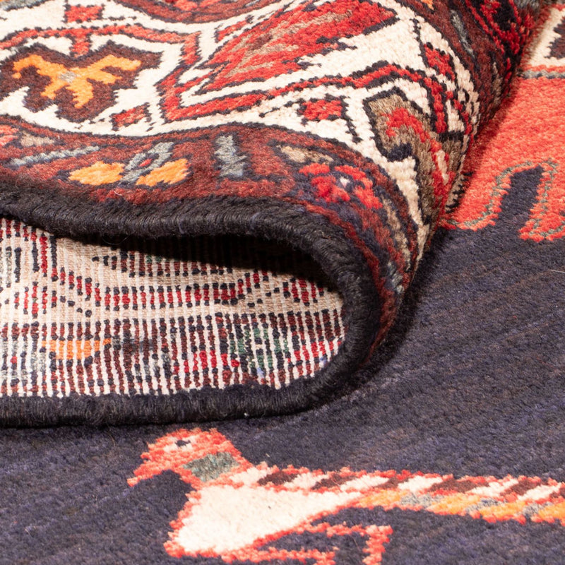 Loper Perzisch Tapijt - Nomadisch - 295 x 147 cm - donkerblauw