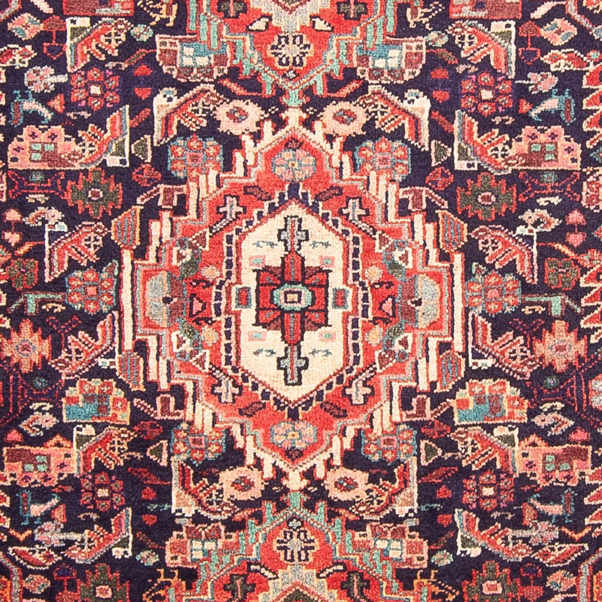 Perzisch Tapijt - Nomadisch - 307 x 155 cm - donkerblauw