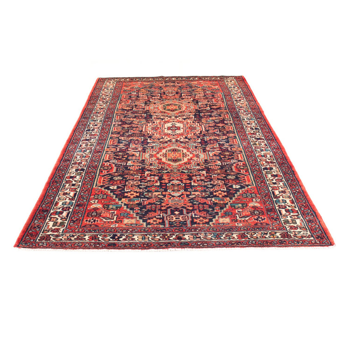 Perzisch Tapijt - Nomadisch - 307 x 155 cm - donkerblauw