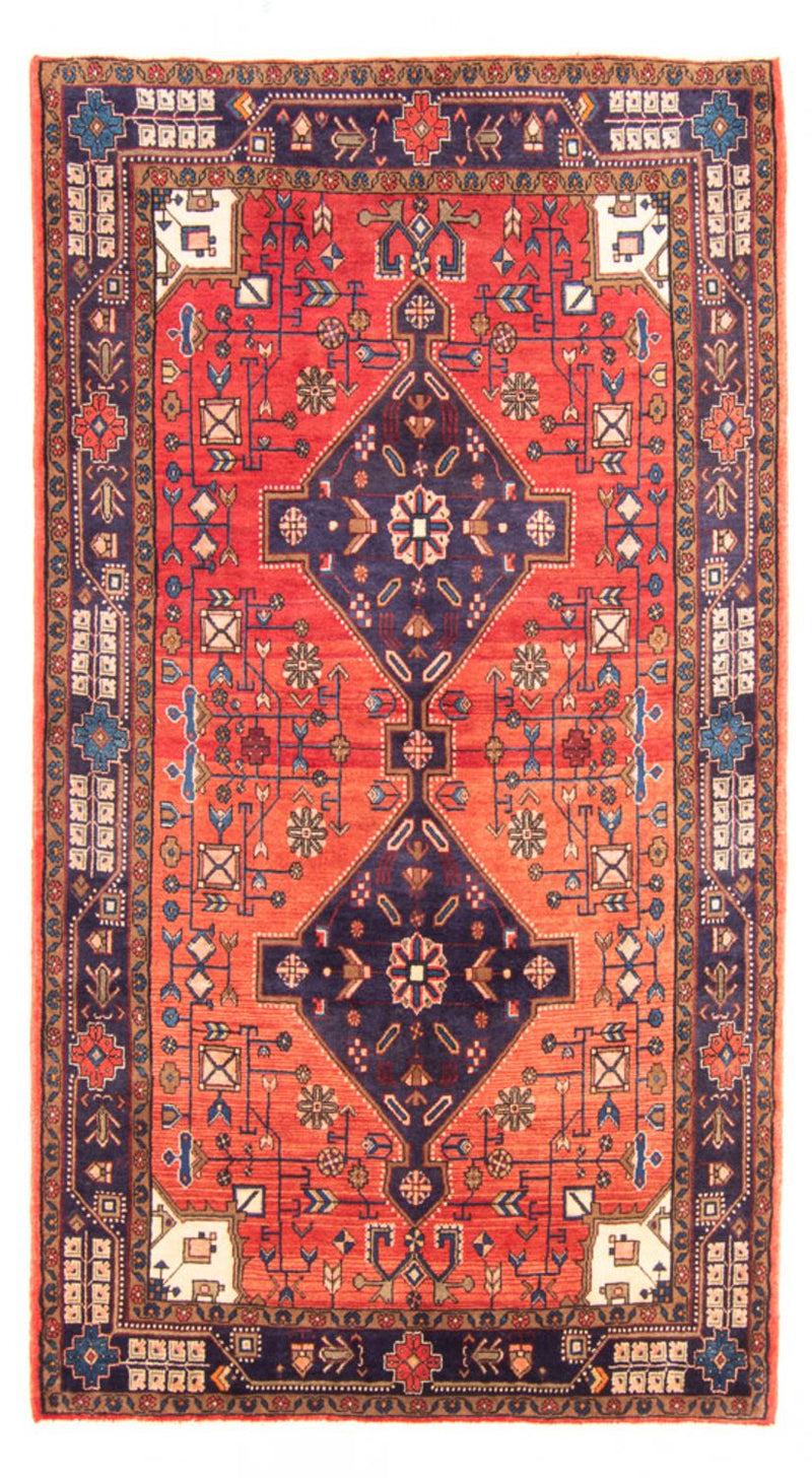 Perzisch Tapijt - Nomadisch - 257 x 150 cm - rood