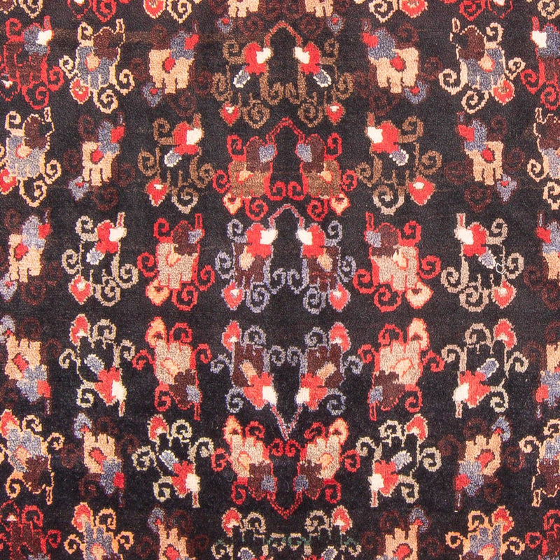 Loper Perzisch Tapijt - Nomadisch - 350 x 140 cm - donkerblauw