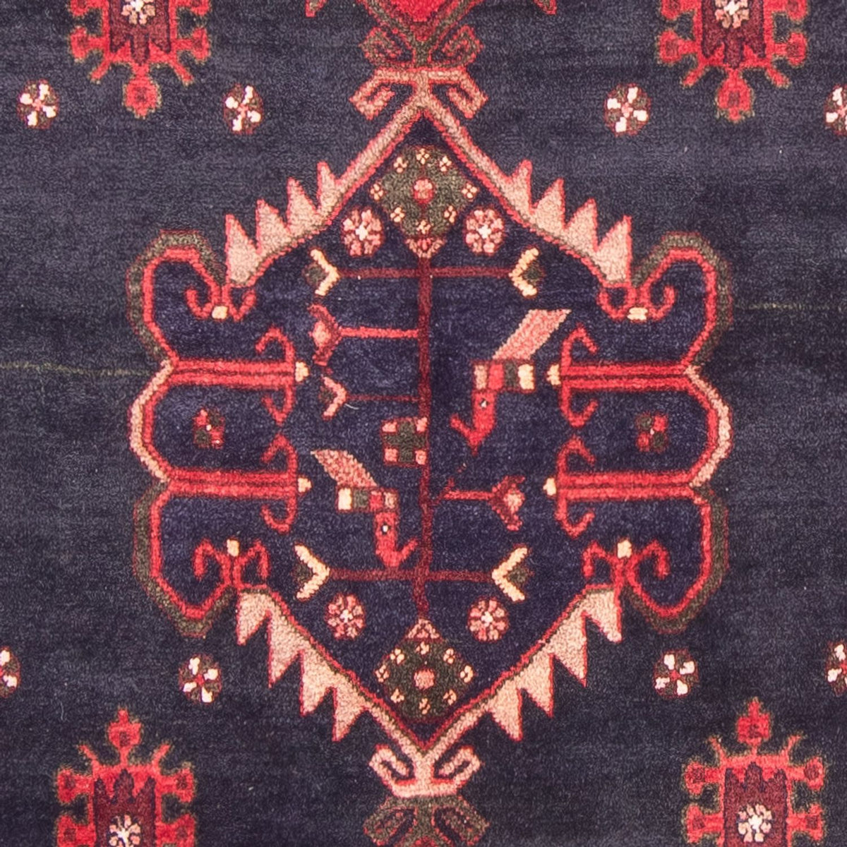 Loper Perzisch Tapijt - Nomadisch - 290 x 134 cm - donkerblauw