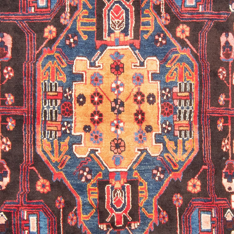 Loper Perzisch Tapijt - Nomadisch - 350 x 160 cm - donkerblauw