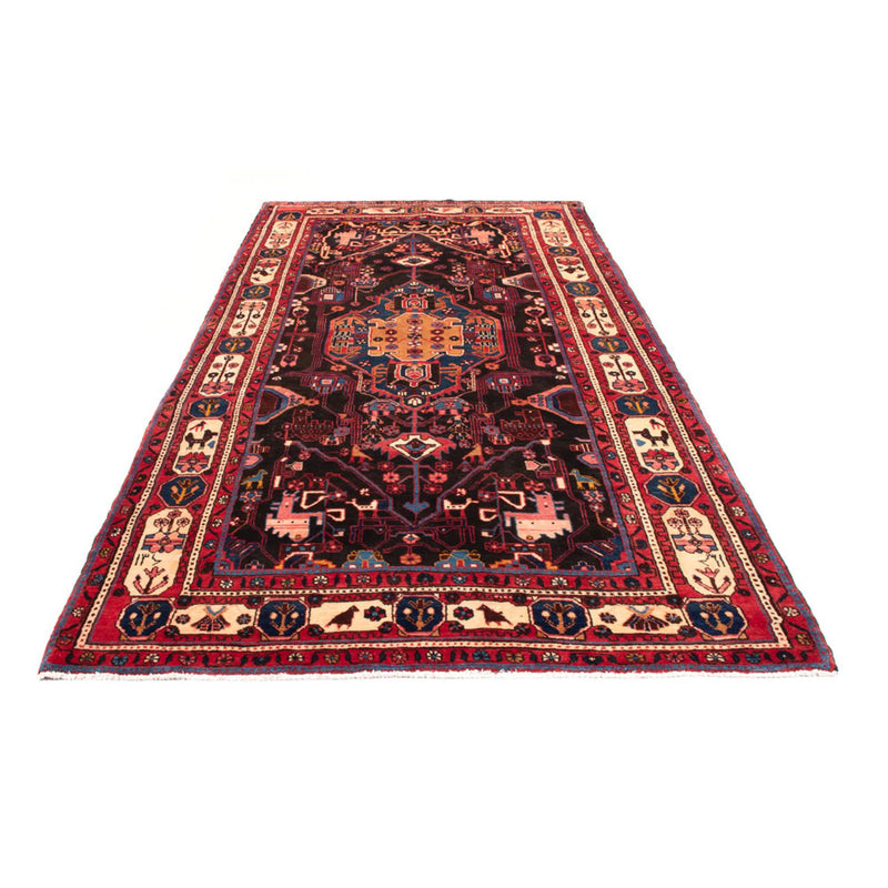 Loper Perzisch Tapijt - Nomadisch - 350 x 160 cm - donkerblauw