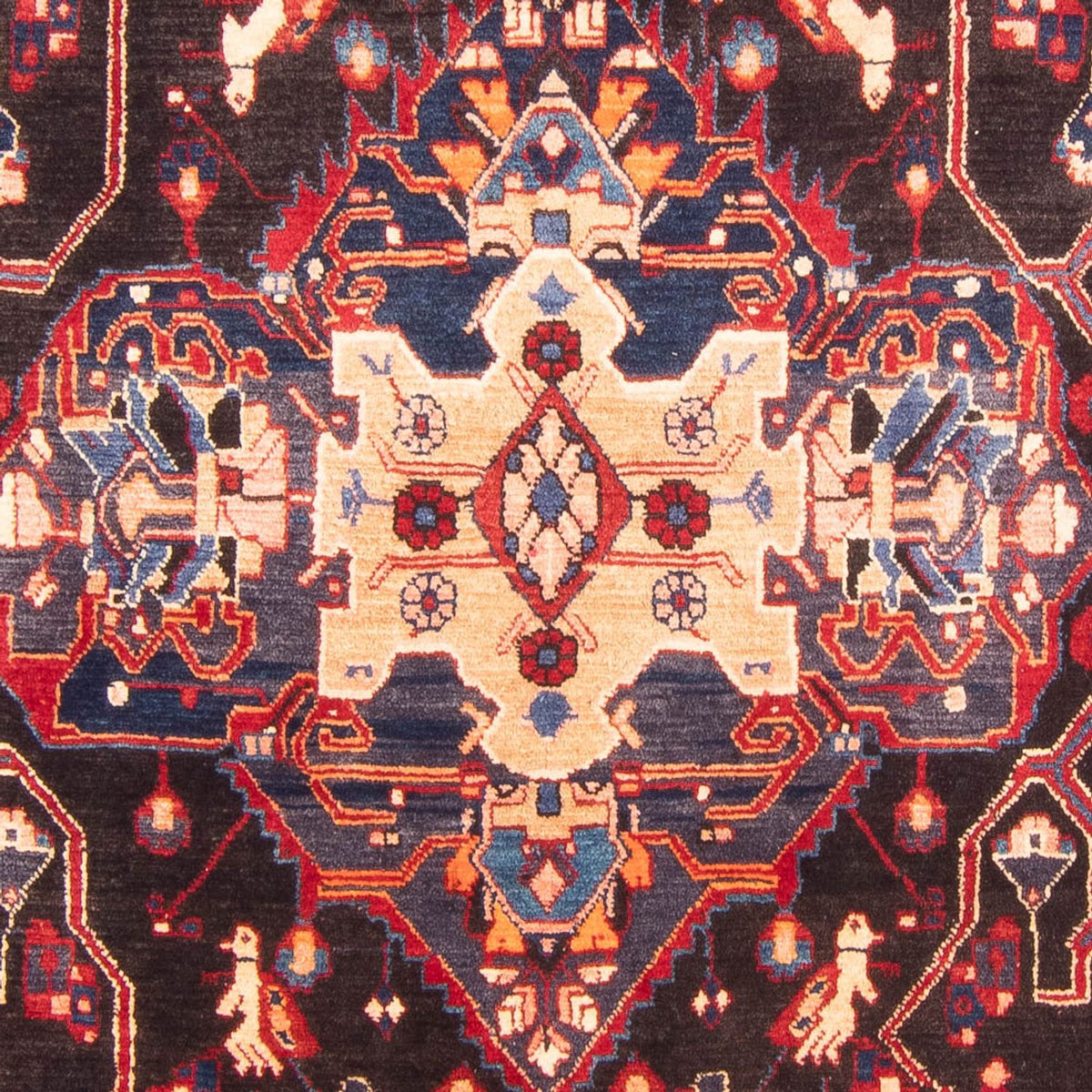 Perzisch Tapijt - Nomadisch - 320 x 163 cm - donkerblauw