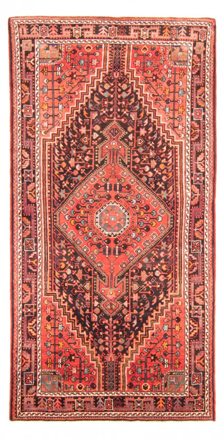 Perzisch Tapijt - Nomadisch - 280 x 150 cm - donkerblauw