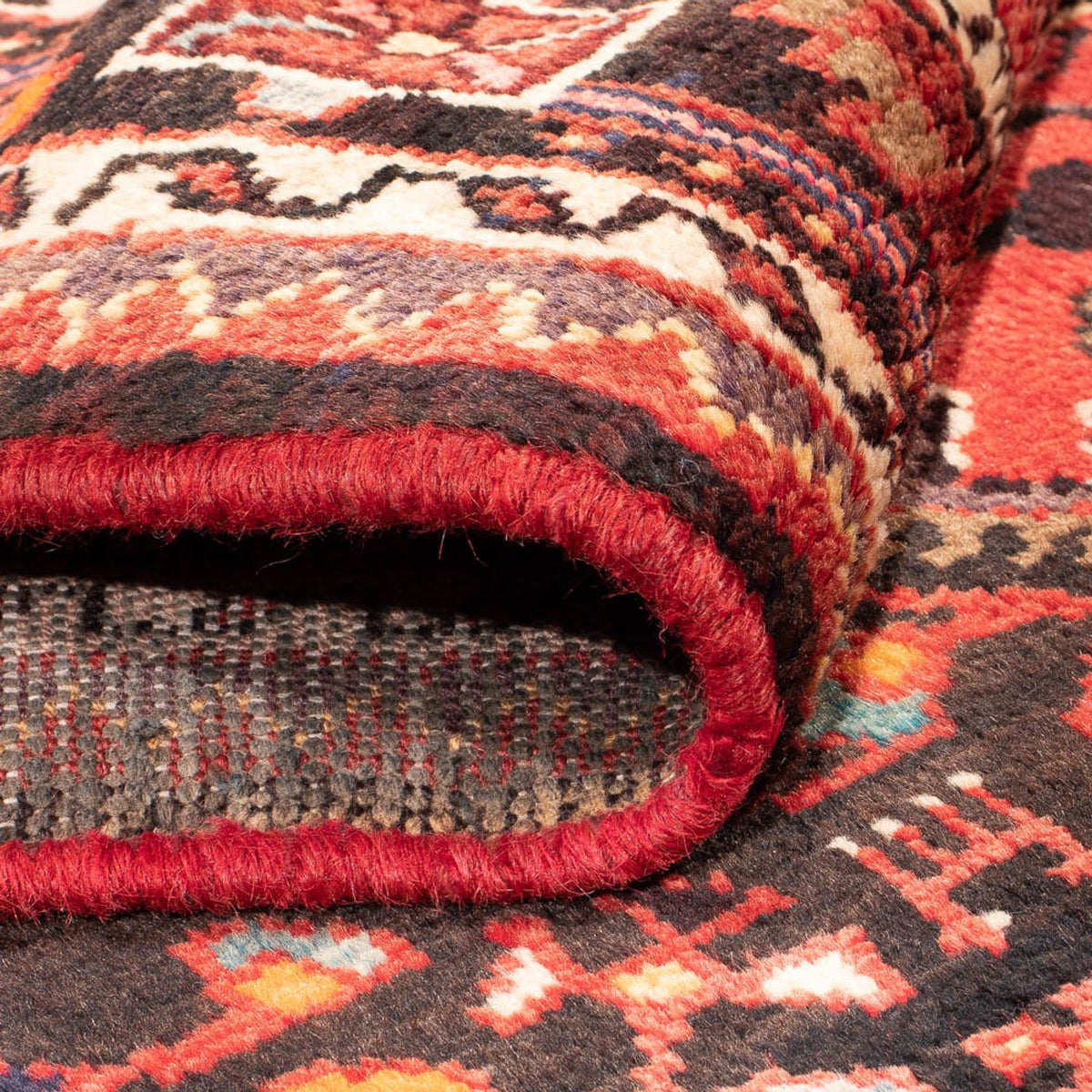 Perzisch Tapijt - Nomadisch - 280 x 150 cm - donkerblauw