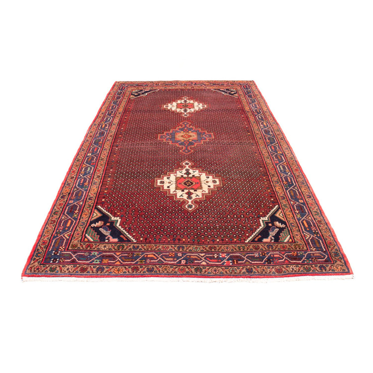 Loper Perzisch tapijt - Bijar - 275 x 140 cm - rood