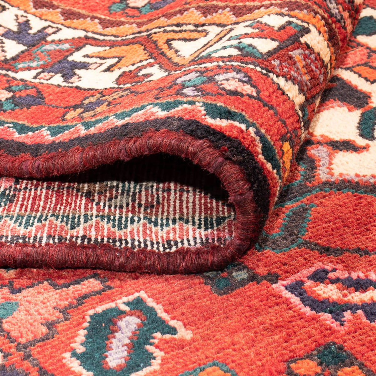 Perzisch Tapijt - Nomadisch - 303 x 155 cm - rood