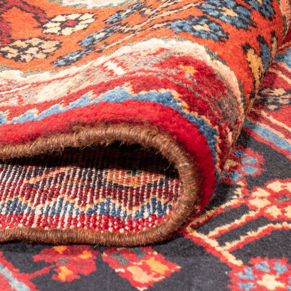 Perzisch Tapijt - Nomadisch - 295 x 160 cm - donkerblauw