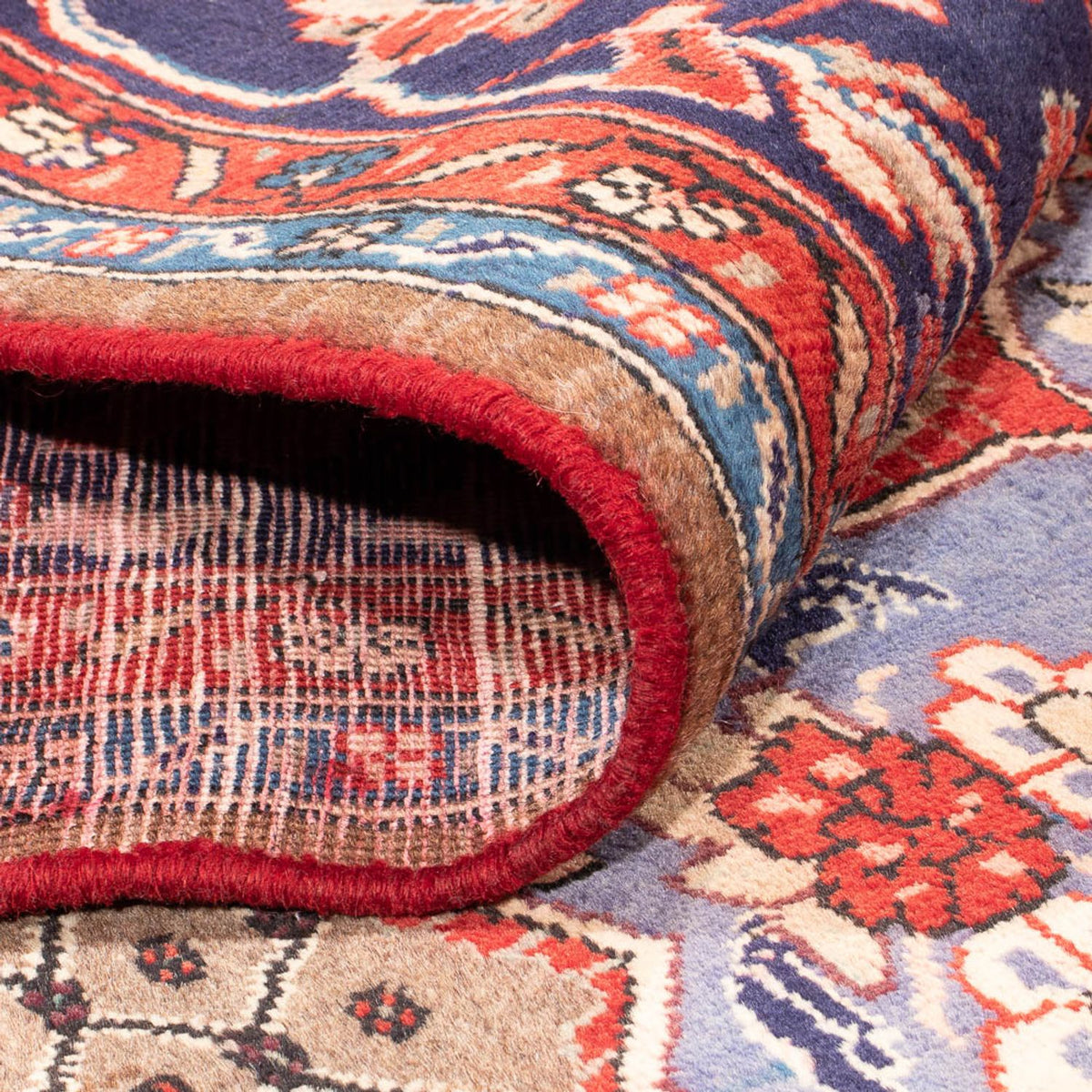 Loper Perzisch Tapijt - Nomadisch - 350 x 150 cm - veelkleurig