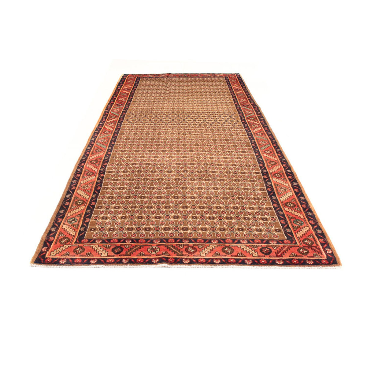Loper Perzisch Tapijt - Nomadisch - 343 x 146 cm - veelkleurig