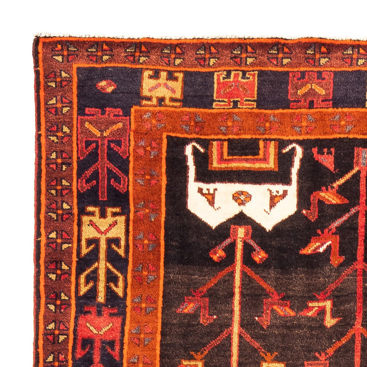 Perzisch Tapijt - Nomadisch - 303 x 162 cm - donkerblauw