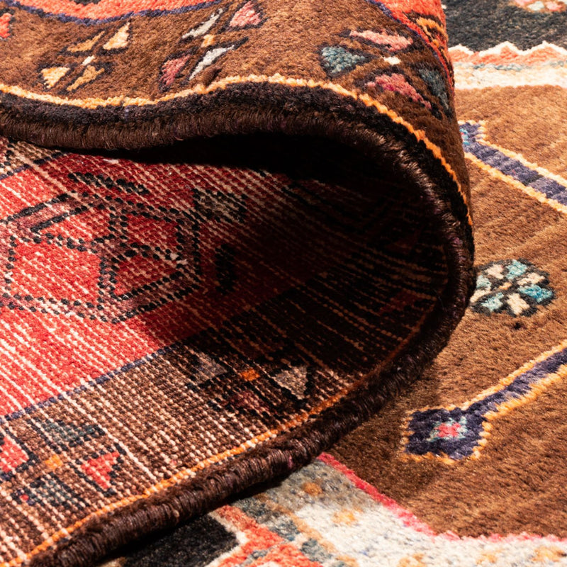 Perzisch Tapijt - Nomadisch - 296 x 153 cm - donkerblauw