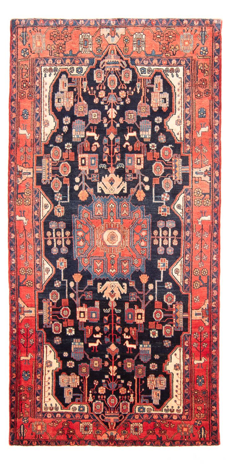 Perzisch Tapijt - Nomadisch - 300 x 156 cm - donkerblauw