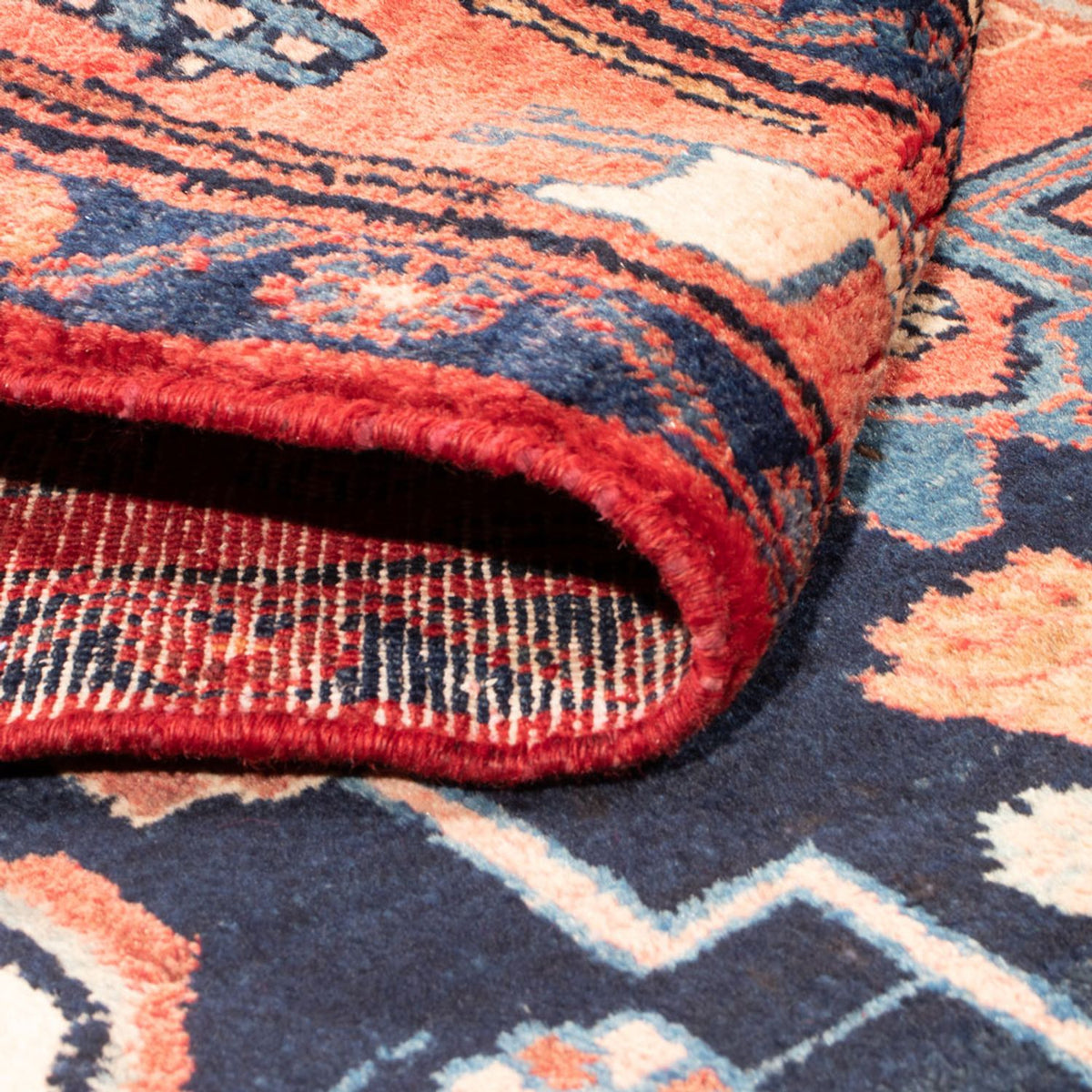 Perzisch Tapijt - Nomadisch - 300 x 156 cm - donkerblauw