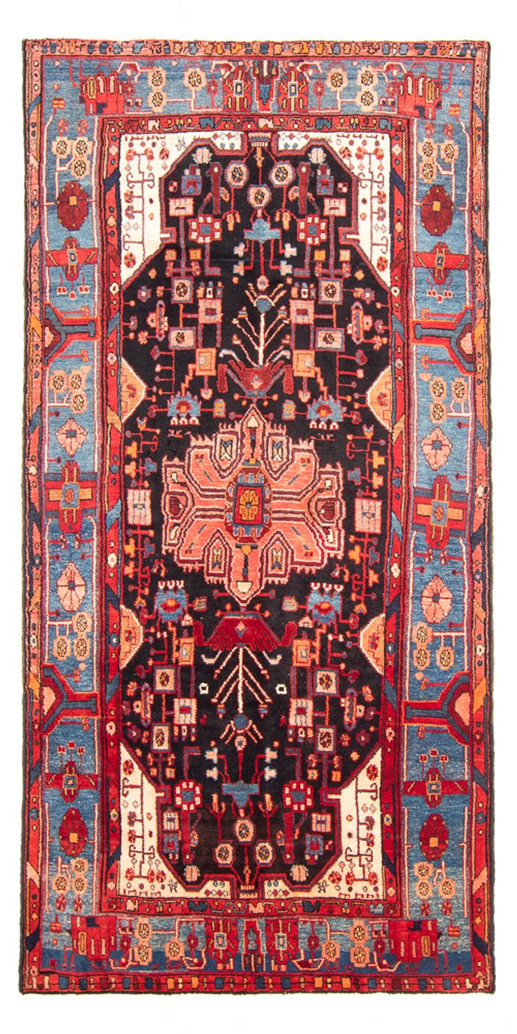 Perzisch Tapijt - Nomadisch - 312 x 153 cm - donkerblauw