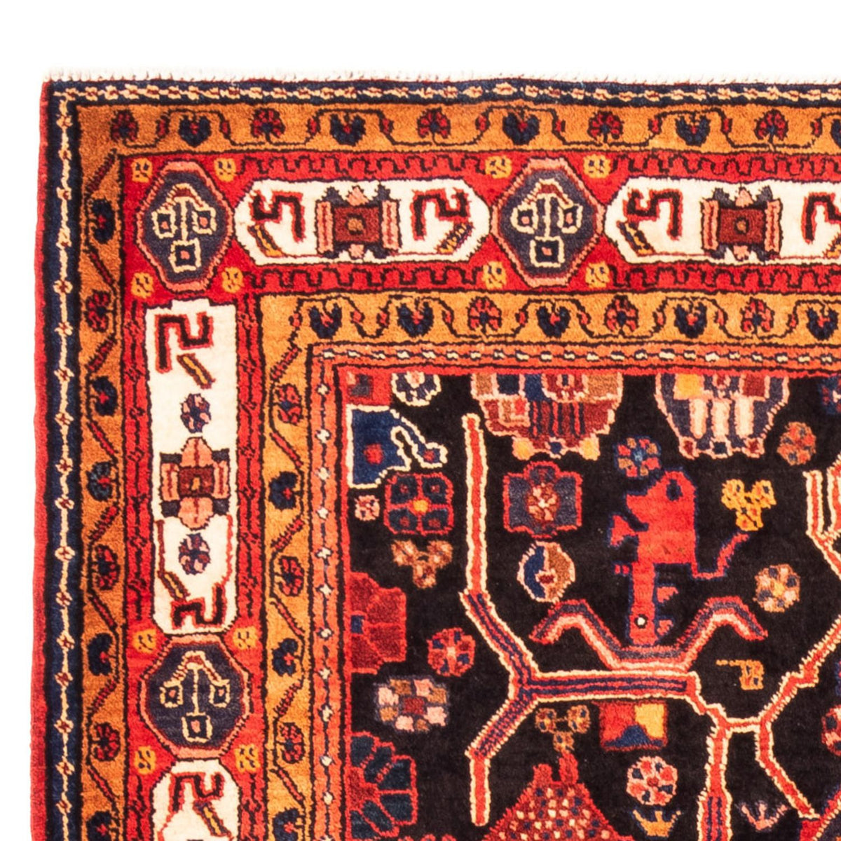 Perzisch Tapijt - Nomadisch - 280 x 172 cm - donkerblauw