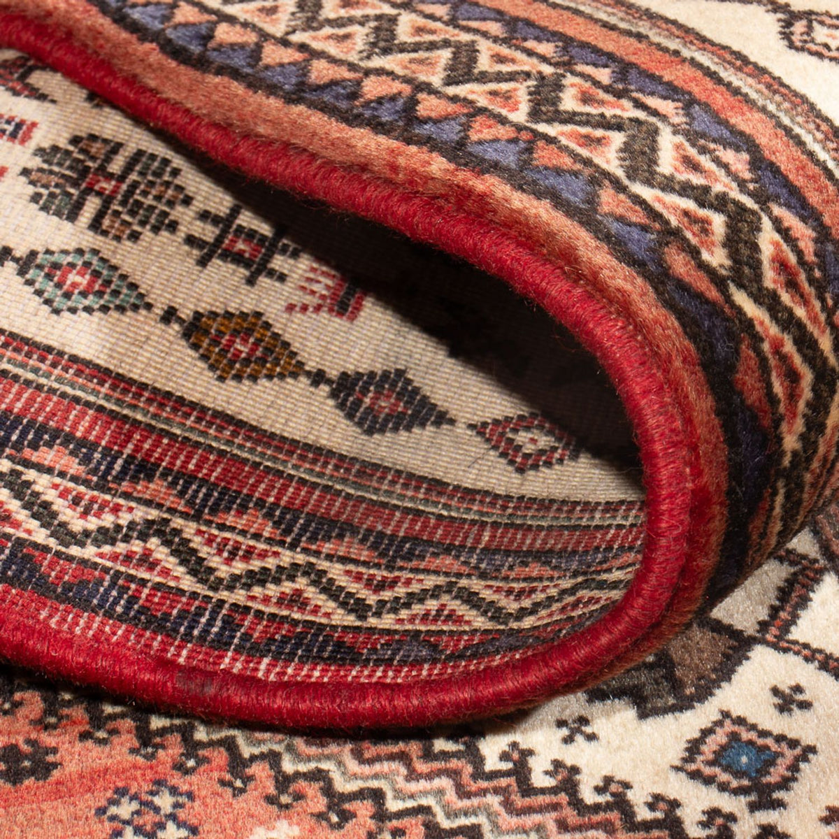 Perzisch Tapijt - Nomadisch - 128 x 82 cm - crème