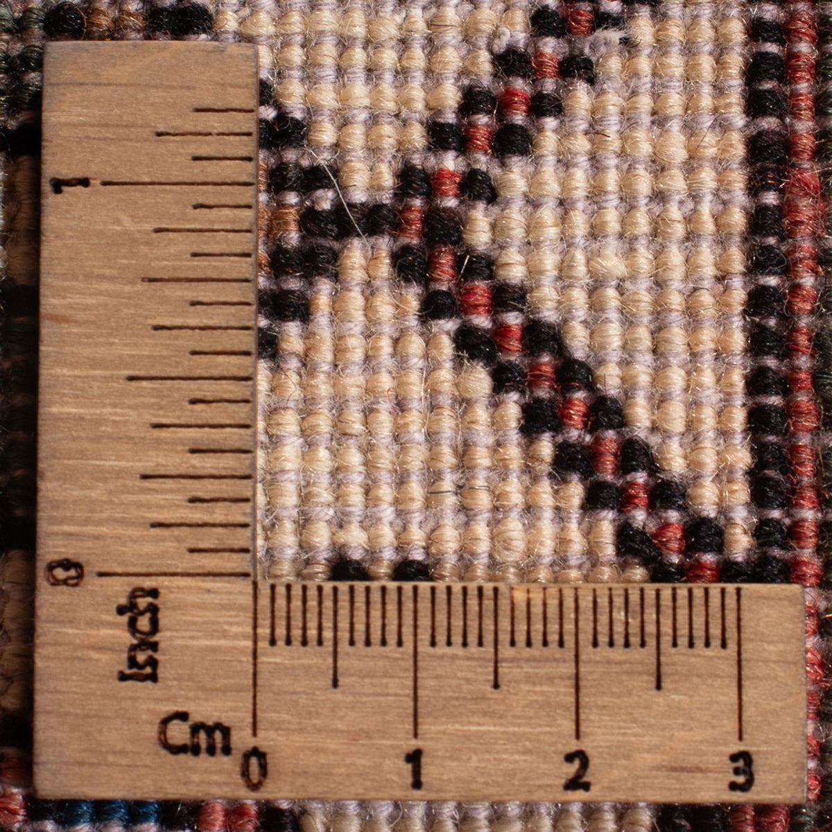 Perzisch Tapijt - Nomadisch - 128 x 82 cm - crème