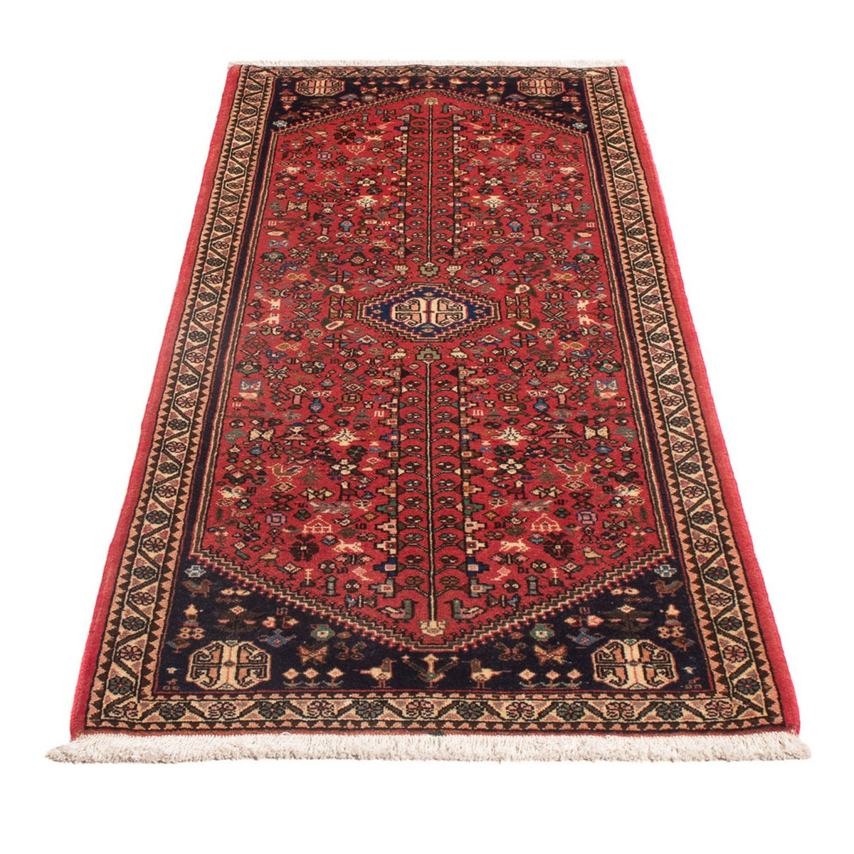 Loper Perzisch Tapijt - Nomadisch - 155 x 67 cm - rood