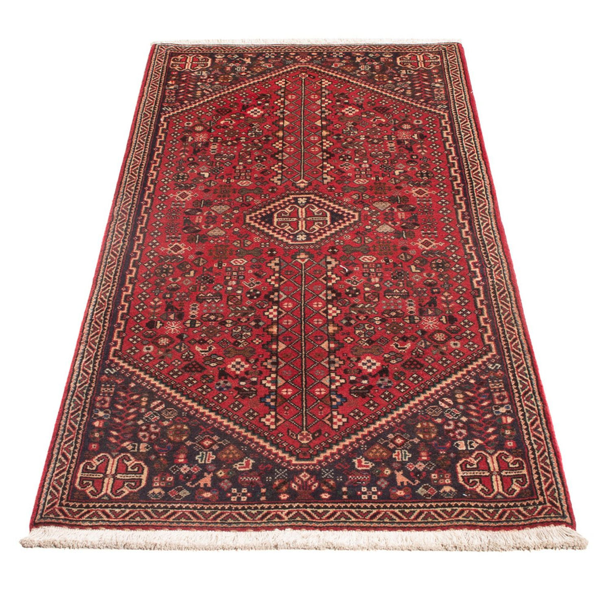 Perzisch Tapijt - Nomadisch - 148 x 63 cm - rood