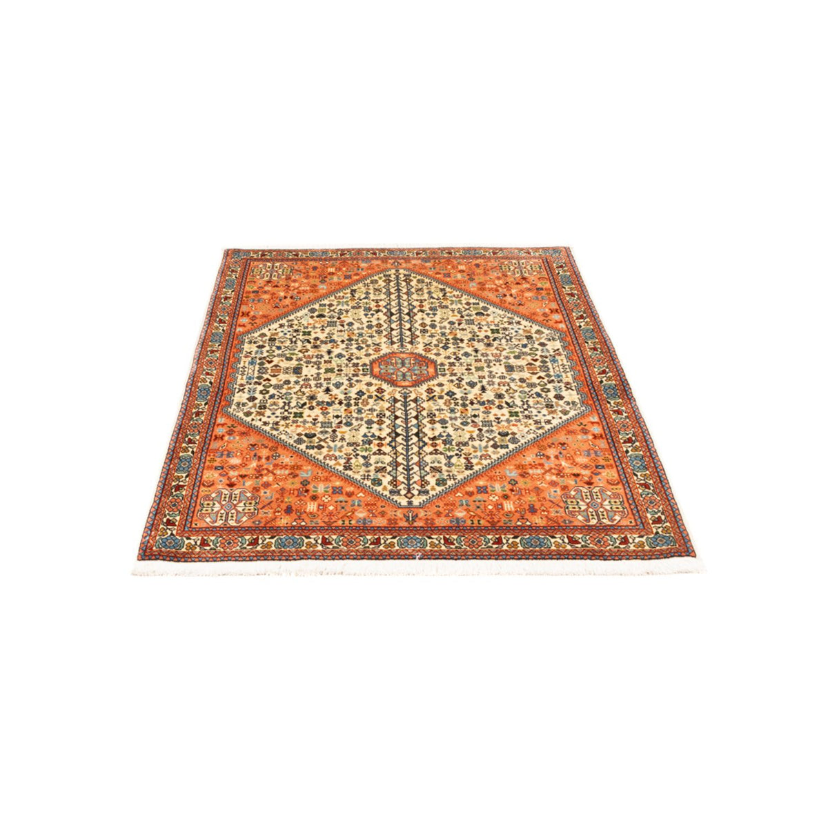 Perzisch Tapijt - Nomadisch - 148 x 100 cm - beige