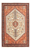 Abadeh Tapijt 100x147cm - Perzisch tapijt - Rechthoekig / Beige / 100 x 147 cm Rechthoekig