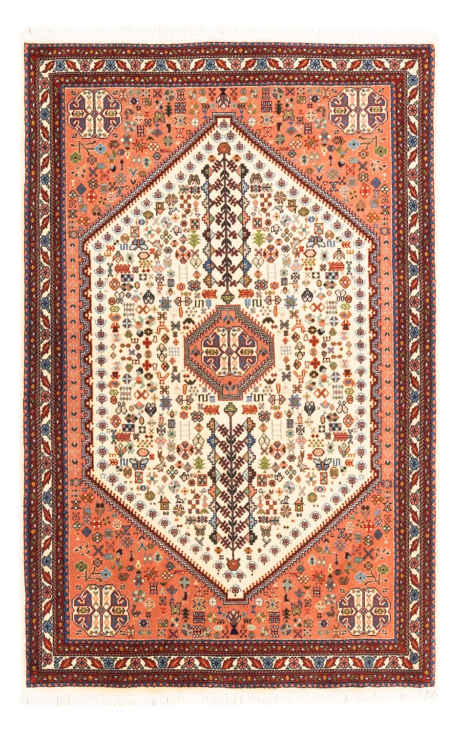 Perzisch Tapijt - Nomadisch - 147 x 100 cm - beige