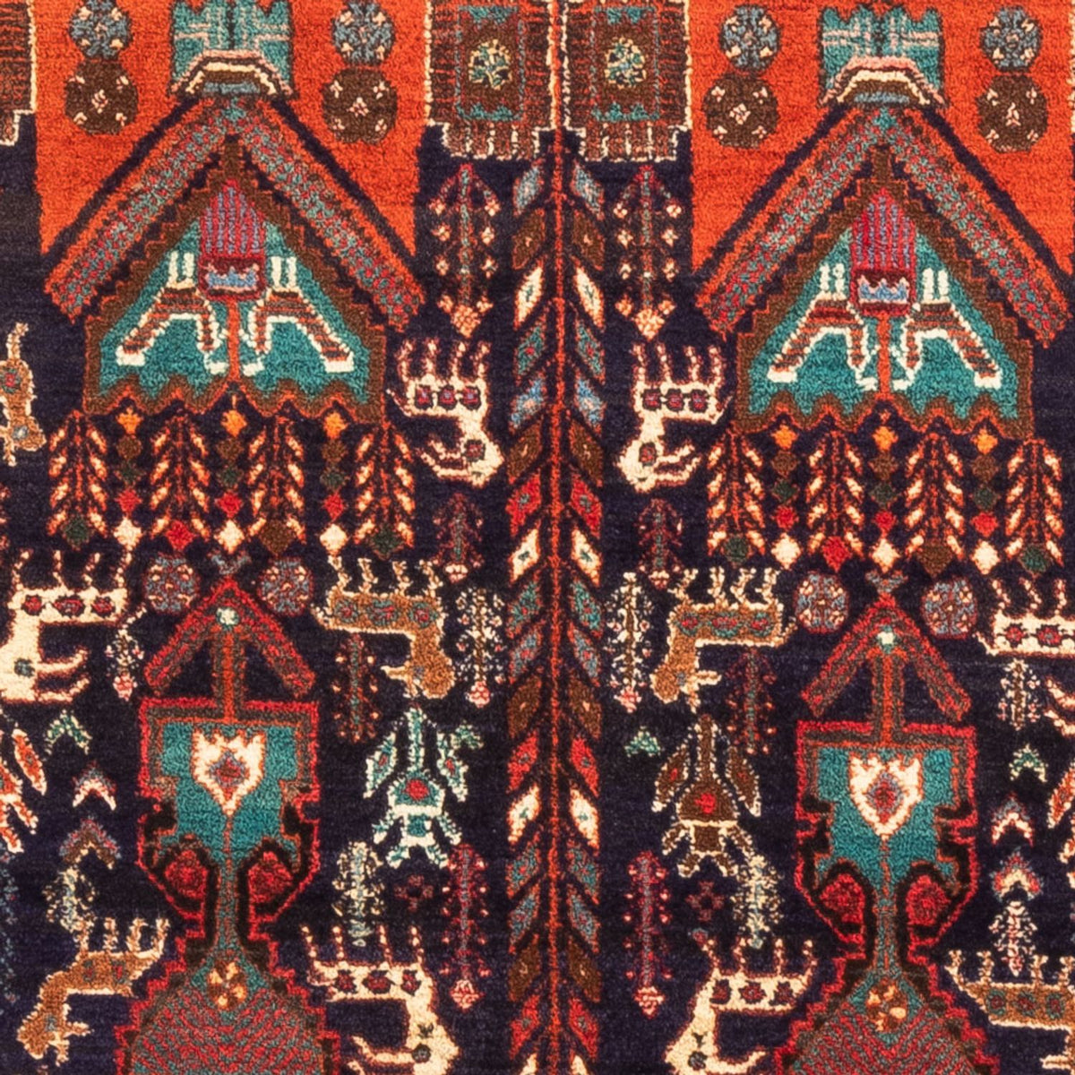 Perzisch Tapijt - Nomadisch - 165 x 103 cm - bordeauxrood