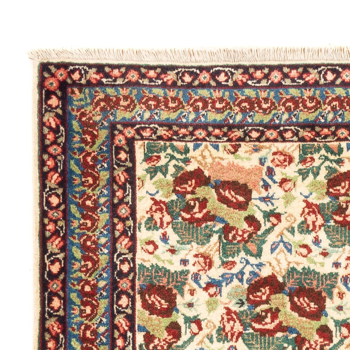 Perzisch Tapijt - Nomadisch - 147 x 110 cm - crème