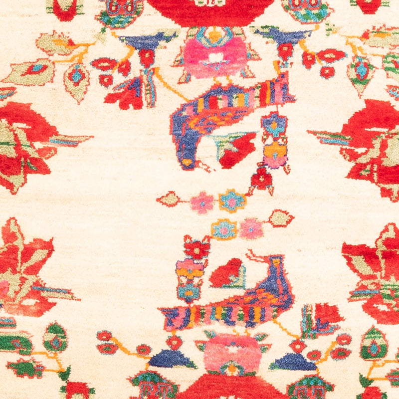 Perzisch Tapijt - Nomadisch - 145 x 113 cm - crème