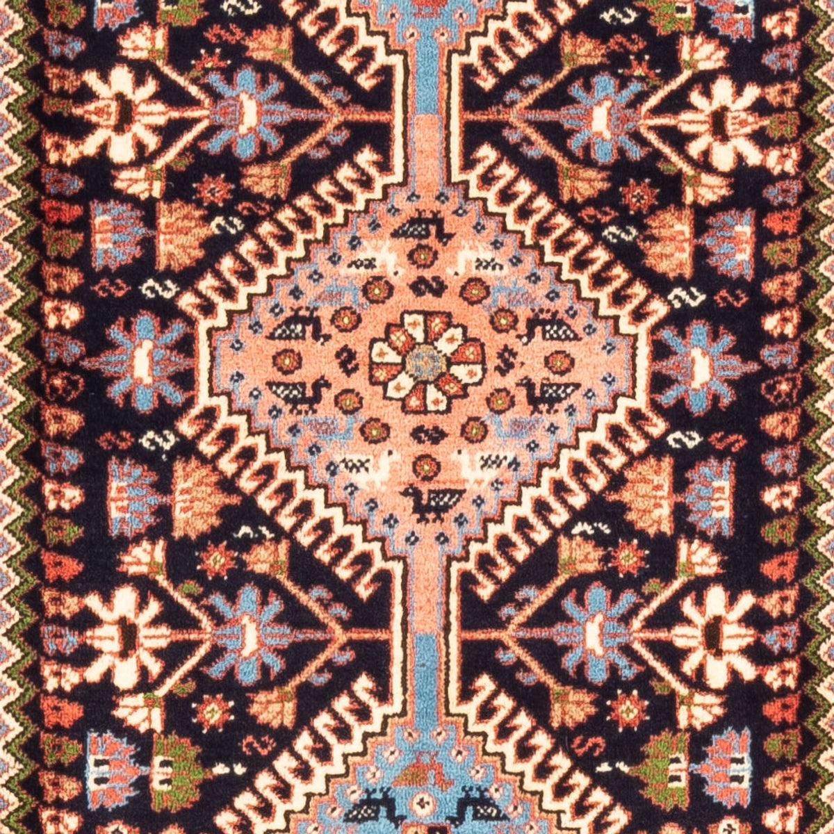 Loper Perzisch Tapijt - Nomadisch - 200 x 80 cm - donker beige