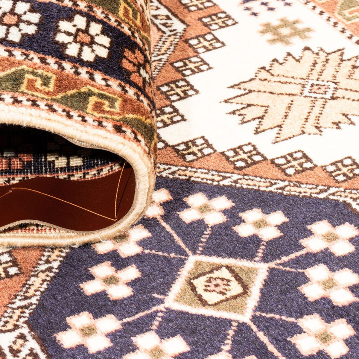 Perzisch Tapijt - Nomadisch - 148 x 80 cm - crème