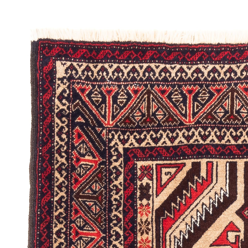 Loper Baluch tapijt - 181 x 94 cm - donker beige