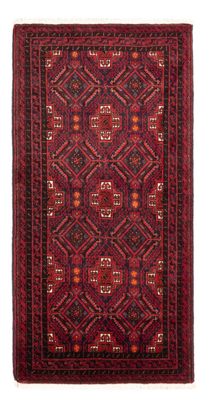 Baluch tapijt - 170 x 92 cm - donkerrood