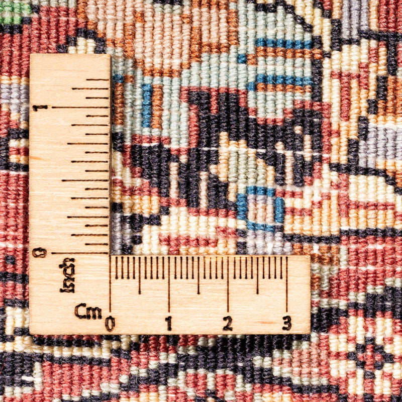 Perzisch tapijt - Bijar - Koninklijk rond  - 100 x 100 cm - crème